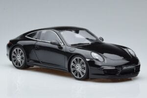 Porsche 911 991 Carrera 4 Black Edition GT Spirit 1:18 GT114 Resin — billede 4 af 6
