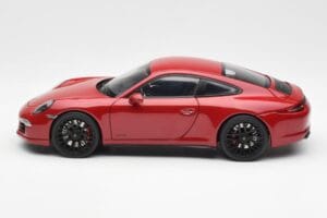 Porsche 911 991 Carrera GTS Carmine Rød Schuco 1:18 450039000 Metal — billede 4 af 8