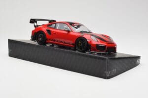 Porsche 911 GT2 RS 991 MR Manthey Racing Nordschleife Record Minichamps 1:18 MR-911-GT2RS-1803 Metal — billede 4 af 6