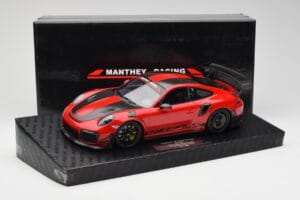 Porsche 911 GT2 RS 991 MR Manthey Racing Nordschleife Record Minichamps 1:18 MR-911-GT2RS-1803 Metal — billede 6 af 6