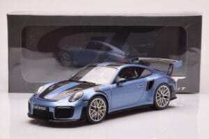 Porsche 911 991.2 GT2 RS Blå GT Spirit 1:18 GT429 Resin — billede 6 af 6