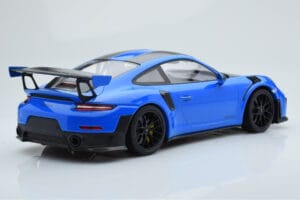 Porsche 911 GT2 RS 991.2 Weissach Package Blå Sorte Magnesiumfælge Minichamps 1:18 153068316 Metal — billede 2 af 6