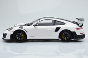 Porsche 911 GT2 RS 991.2 Weissach Package Hvid Sorte Magnesiumfælge Minichamps 1:18 153068309 Metal — billede 3 af 6