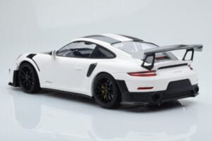 Porsche 911 GT2 RS 991.2 Weissach Package Hvid Sorte Magnesiumfælge Minichamps 1:18 153068309 Metal — billede 5 af 6