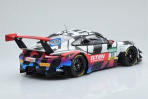 Porsche 911 GT3 R Iron Force by Ring Police #69 J. van Slooten / L. Luhr ADAC GT Masters 2018 Minichamps 1:18 153186969 Metal — billede 2 af 5