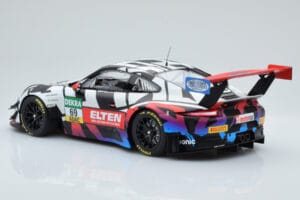 Porsche 911 GT3 R Iron Force by Ring Police #69 J. van Slooten / L. Luhr ADAC GT Masters 2018 Minichamps 1:18 153186969 Metal — billede 4 af 5
