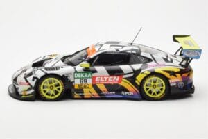 Porsche 911 991.2 GT3 R #69 Team Iron Force Racing Ring Police L. Luhr / M. Holzer ADAC GT Masters 2019 Minichamps 1:18 15319 — billede 3 af 6