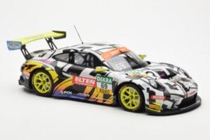 Porsche 911 991.2 GT3 R #69 Team Iron Force Racing Ring Police L. Luhr / M. Holzer ADAC GT Masters 2019 Minichamps 1:18 15319 — billede 4 af 6