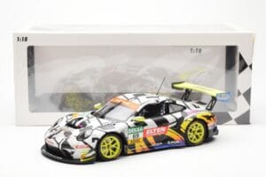Porsche 911 991.2 GT3 R #69 Team Iron Force Racing Ring Police L. Luhr / M. Holzer ADAC GT Masters 2019 Minichamps 1:18 15319 — billede 6 af 6