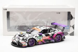 Porsche 911 991.2 GT3 R #69 Team Iron Force Racing Ring Police L. Luhr / J. Slooten ADAC GT Masters 2019 Minichamps 1:18 1531 — billede 2 af 6