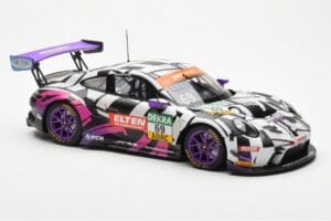 Porsche 911 991.2 GT3 R #69 Team Iron Force Racing Ring Police L. Luhr / J. Slooten ADAC GT Masters 2019 Minichamps 1:18 1531 — billede 6 af 6