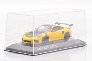 Porsche 911 991.2 GT3 RS Gul Minichamps 1:43 WAX02020085 Metal — billede 2 af 4