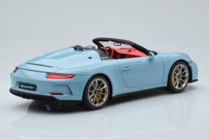 Porsche 911 991.2 Speedster Meissen Blå GT Spirit 1:18 GT408 Resin — billede 2 af 6