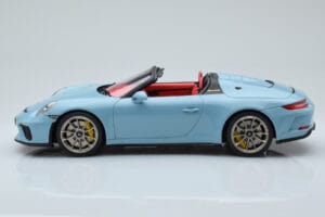 Porsche 911 991.2 Speedster Meissen Blå GT Spirit 1:18 GT408 Resin — billede 3 af 6
