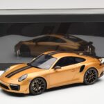Porsche 911 991.2 Turbo S Exclusive Guld GT Spirit 1:18 GT444 - image 6 of 6