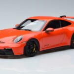 Porsche 911 992 GT3 Orange Norev 1:18 187300 Metal