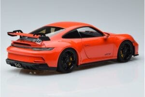 Porsche 911 992 GT3 Orange Norev 1:18 187300 Metal — billede 3 af 7