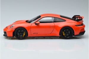 Porsche 911 992 GT3 Orange Norev 1:18 187300 Metal — billede 4 af 7