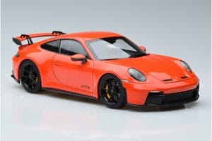Porsche 911 992 GT3 Orange Norev 1:18 187300 Metal — billede 5 af 7