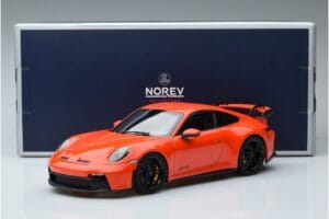 Porsche 911 992 GT3 Orange Norev 1:18 187300 Metal — billede 7 af 7