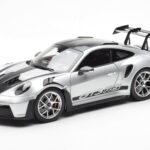 Porsche 911 992 GT3 Weissach Pack GT Sølv Metallic Norev 1:18
