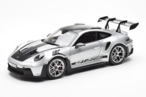Porsche 911 992 GT3 Weissach Pack GT Sølv Metallic Norev 1:18 187366