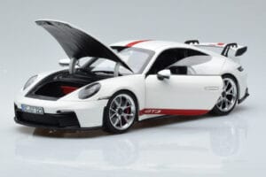 Porsche 911 992 GT3 Hvid Norev 1:18 187306 Metal — billede 2 af 7