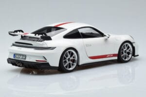 Porsche 911 992 GT3 Hvid Norev 1:18 187306 Metal — billede 3 af 7