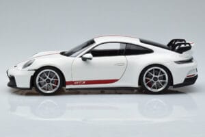 Porsche 911 992 GT3 Hvid Norev 1:18 187306 Metal — billede 4 af 7