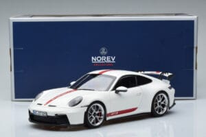 Porsche 911 992 GT3 Hvid Norev 1:18 187306 Metal — billede 7 af 7