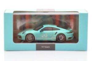 Porsche 911 992 Turbo S Mint Grøn Minichamps 1:43 WAP0209070N003 Metal — billede 4 af 4
