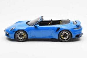 Porsche 911 992 Turbo S Shark Blå GT Spirit 1:18 GT441 Resin — billede 3 af 6