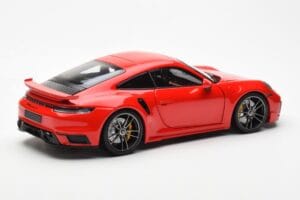 Porsche 911 992 Turbo S Sport Design Rød Minichamps 1:18 113069078 Metal — billede 3 af 8