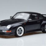 Porsche 911 993 GT Blå GT Spirit 1:18 GT750 Resin