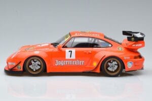 Porsche 911 993 RWB Jagermeister Asia Edition GT Spirit 1:18 KJ039 Resin — billede 3 af 6
