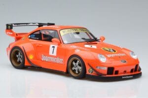 Porsche 911 993 RWB Jagermeister Asia Edition GT Spirit 1:18 KJ039 Resin — billede 4 af 6