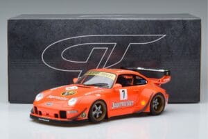 Porsche 911 993 RWB Jagermeister Asia Edition GT Spirit 1:18 KJ039 Resin — billede 6 af 6
