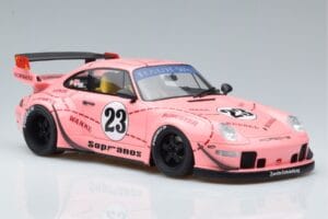 Porsche 911 993 RWB Pink Pig Asia Edition GT Spirit 1:18 GT762 Resin — billede 4 af 6
