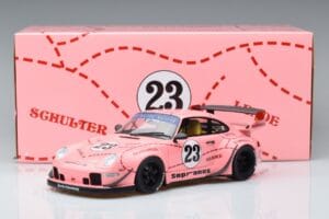 Porsche 911 993 RWB Pink Pig Asia Edition GT Spirit 1:18 GT762 Resin — billede 6 af 6