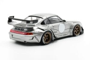 Porsche 911 993 RWB Sølv Phantom Asia Edition GT Spirit 1:18 CLDC017 Resin — billede 2 af 6