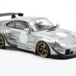Porsche 911 993 RWB Sølv Phantom Asia Edition GT Spirit 1:18 CLDC017 Resin - image 4 of 6