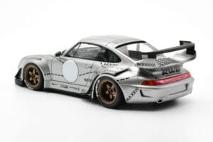 Porsche 911 993 RWB Sølv Phantom Asia Edition GT Spirit 1:18 CLDC017 Resin — billede 5 af 6