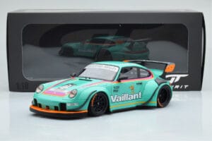 Porsche 911 993 RWB Vaillant GT Spirit 1:18 GT869 Resin — billede 6 af 6