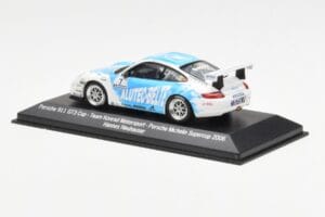 Porsche 911 996 GT3 Cup #7 H. Neuhauser Alutec Belte Porsche Michelin Supercup 2006 Minichamps 1:43 WAP02013117 Metal — billede 3 af 4