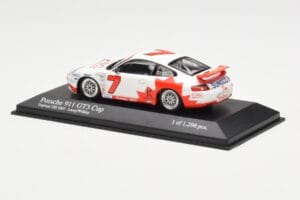 Porsche 911 996 GT3 Cup CIBC #7 L. Wilkins Daytona 250 2003 Minichamps 1:43 400036907 Metal — billede 3 af 4