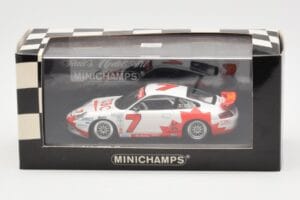 Porsche 911 996 GT3 Cup CIBC #7 L. Wilkins Daytona 250 2003 Minichamps 1:43 400036907 Metal — billede 4 af 4
