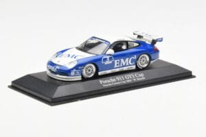 Porsche 911 996 GT3 Cup EMC2 #3 W. Henzler Porsche Carrera Cup 2004 Minichamps 1:43 400046203 Metal — billede 2 af 3
