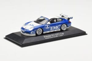 Porsche 911 996 GT3 Cup EMC2 #4 Hardt Porsche Carrera Cup 2004 Minichamps 1:43 400046204 Metal — billede 2 af 4