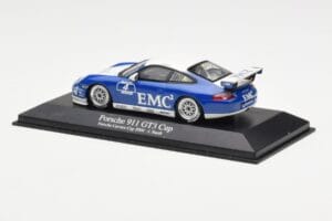 Porsche 911 996 GT3 Cup EMC2 #4 Hardt Porsche Carrera Cup 2004 Minichamps 1:43 400046204 Metal — billede 3 af 4
