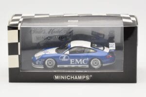Porsche 911 996 GT3 Cup EMC2 #4 Hardt Porsche Carrera Cup 2004 Minichamps 1:43 400046204 Metal — billede 4 af 4